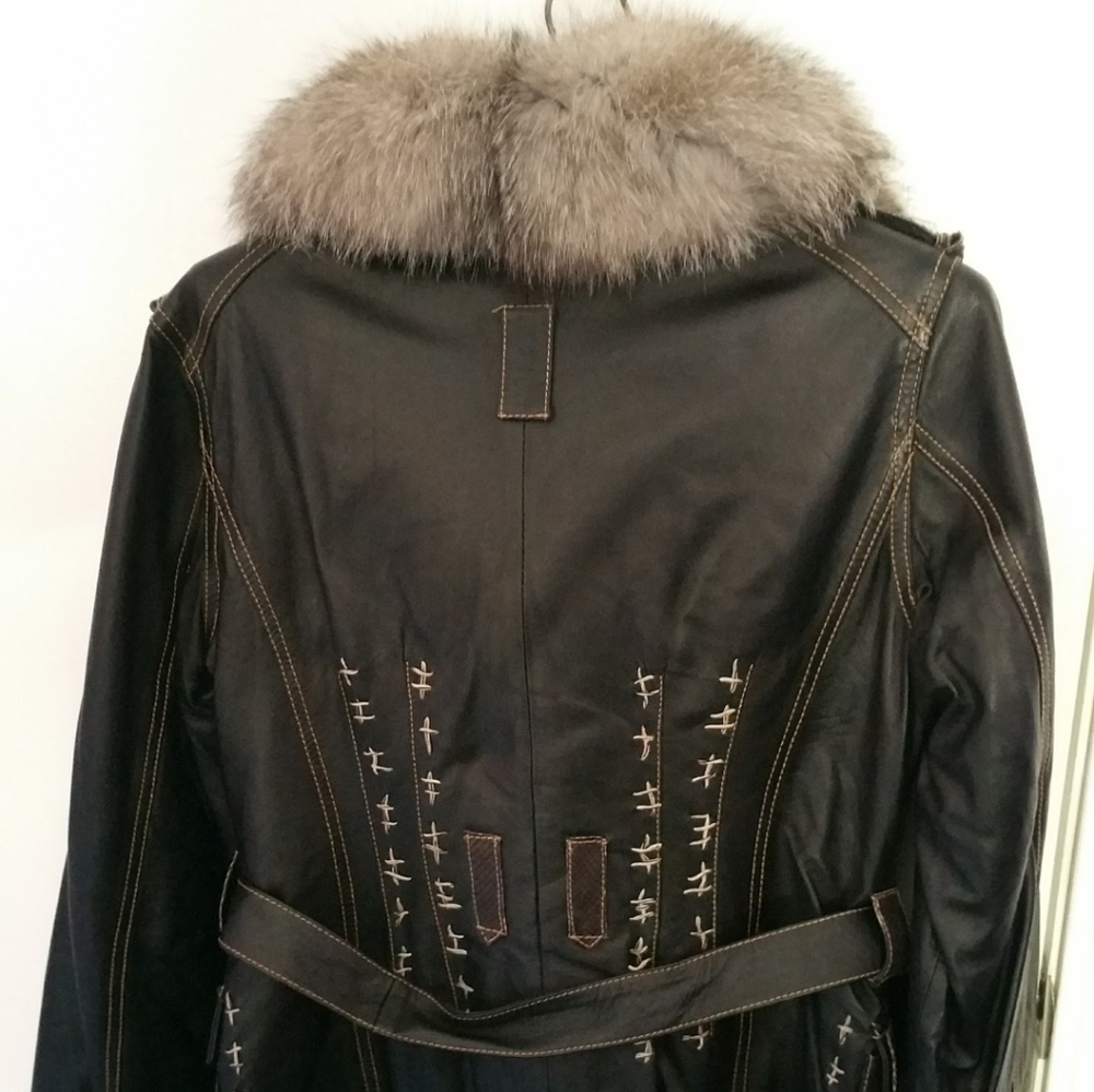 Authentic Leather Jacket From Florence - image 2